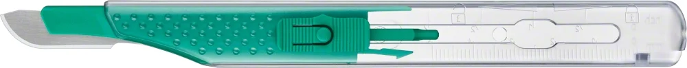 B. Braun Safety Scalpel, 170 mm (6 3/4"), straight, Fig. 20, Stainless Steel, sterile, disposable (BA820SU)