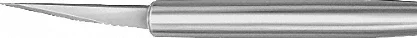 B. Braun CASPAR Scalpel Handle, round handle, micro, 180 mm (7"), article BB052R