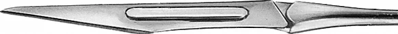 B. Braun Scalpel Handle, round handle, No. 3, 210 mm (8 1/4"), bayonet-shaped (BB071R)