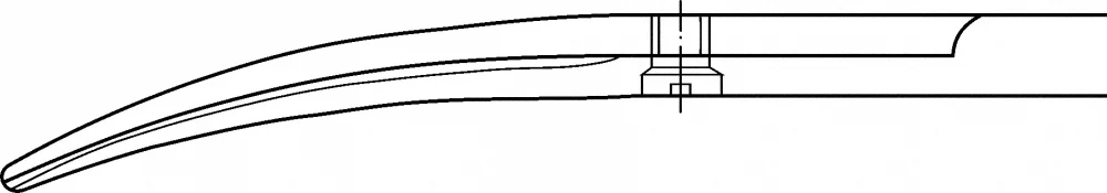 B. Braun Dissecting Scissors (Strabismus Scissors), curved, delicate pattern, blunt/blunt, 115 mm (4 1/2"), square finger rings, article BC021R
