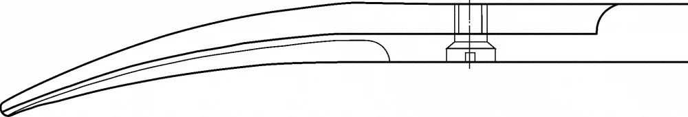 B. Braun Delicate Scissors (Iris Scissors), curved, delicate pattern, sharp/sharp, 110 mm (4 1/4"), article BC111R