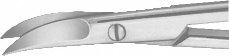 B. Braun CHADWICK Delicate Scissors, strongly curved, sharp/sharp, 115 mm (4 1/2"), article BC153R
