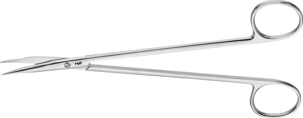 B. Braun POTTS Dissecting Scissors (Tenotomy Scissors), curved, delicate pattern, blunt/blunt, 175 mm (6 7/8") (BC178R)
