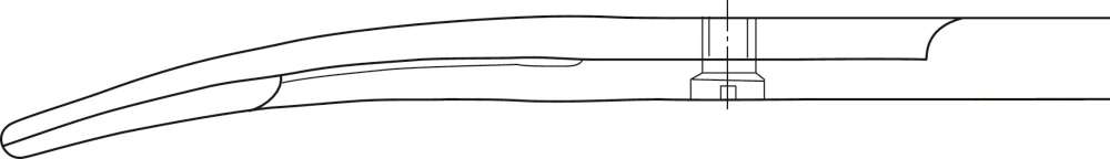 B. Braun REYNOLDS Dissecting Scissors, curved, delicate pattern, blunt/blunt, 175 mm (6 7/8"), article BC181R