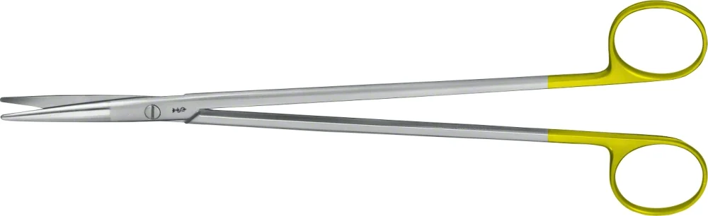 B. Braun NELSON-METZENBAUM (MC INDOE) DUROTIP® Dissecting Scissors, straight, TC, blunt/blunt, 230 mm (9"), article BC266R