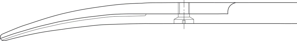 B. Braun NELSON-METZENBAUM (MC INDOE) DUROTIP® Dissecting Scissors, curved, TC, blunt/blunt, 230 mm (9"), article BC267R