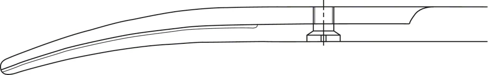 B. Braun METZENBAUM DUROTIP® Dissecting Scissors, curved, TC, delicate pattern, blunt/blunt, 180 mm (7"), article BC271R