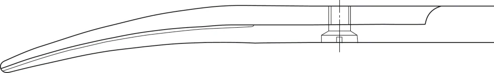 B. Braun METZENBAUM DUROTIP® Dissecting Scissors, curved, TC, delicate pattern, wave cut, blunt/blunt, 230 mm (9"), article BC277W