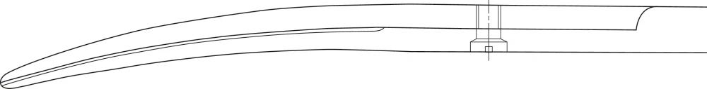 B. Braun NELSON-METZENBAUM Noir® Dissecting Scissors, curved, TC, blunt/blunt, 285 mm (11 1/4"), article BC281B