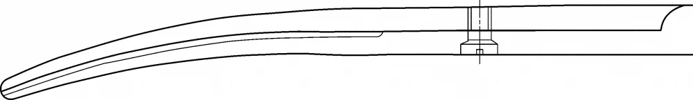 B. Braun METZENBAUM (BABY) Dissecting Scissors, curved, delicate pattern, blunt/blunt, 145 mm (5 3/4") (BC603R)