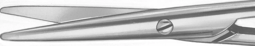 B. Braun NELSON-METZENBAUM Dissecting Scissors, straight, blunt/blunt, 230 mm (9"), article BC611R