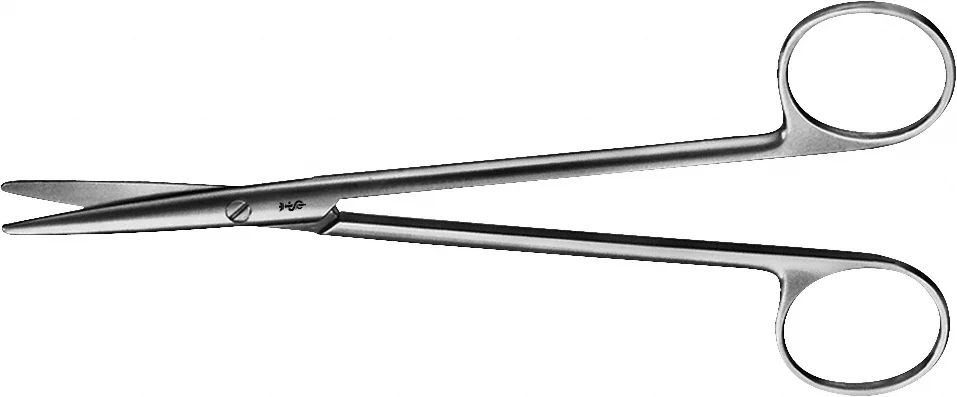 B. Braun METZENBAUM Dissecting Scissors, straight, blunt/blunt, 160 mm (6 1/4") (BC680R)