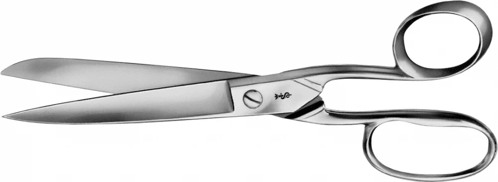 B. Braun SMITH Bandage- and Cloth Scissors, straight, sharp/blunt, 180 mm (7"), 1 large ring, article BC838R