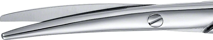 B. Braun MAYO SUPERCUT Dissecting Scissors, curved, wave cut, blunt/blunt, 165 mm (6 1/2") (BC925R)