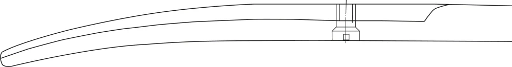 B. Braun METZENBAUM SUPERCUT Dissecting Scissors, curved, wave cut, blunt/blunt, 260 mm (10 1/4") (BC947R)