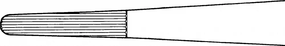 B. Braun OCHSNER Suture Forceps, straight, 145 mm (5 3/4"), jaw width: 2.70 mm, serrated, article BD130R