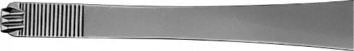 B. Braun OFFICER Tissue Forceps, straight, 150 mm (6"), jaw width: 4.50 mm, 4 x 5 teeth, article BD598R