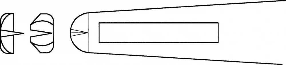 B. Braun CHARNLEY Tissue Forceps (Suture Forceps), straight, 180 mm (7"), jaw width: 5.80 mm, 1 x 2 teeth (BD705R)