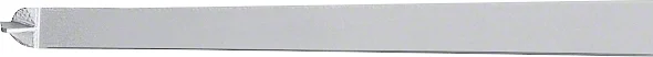 B. Braun LUCAE Tissue Forceps, straight, bayonet-shaped, 140 mm (5 1/2"), work. length: 50 mm, jaw width: 1.60 mm, 1 x 2 teeth (BD879R)