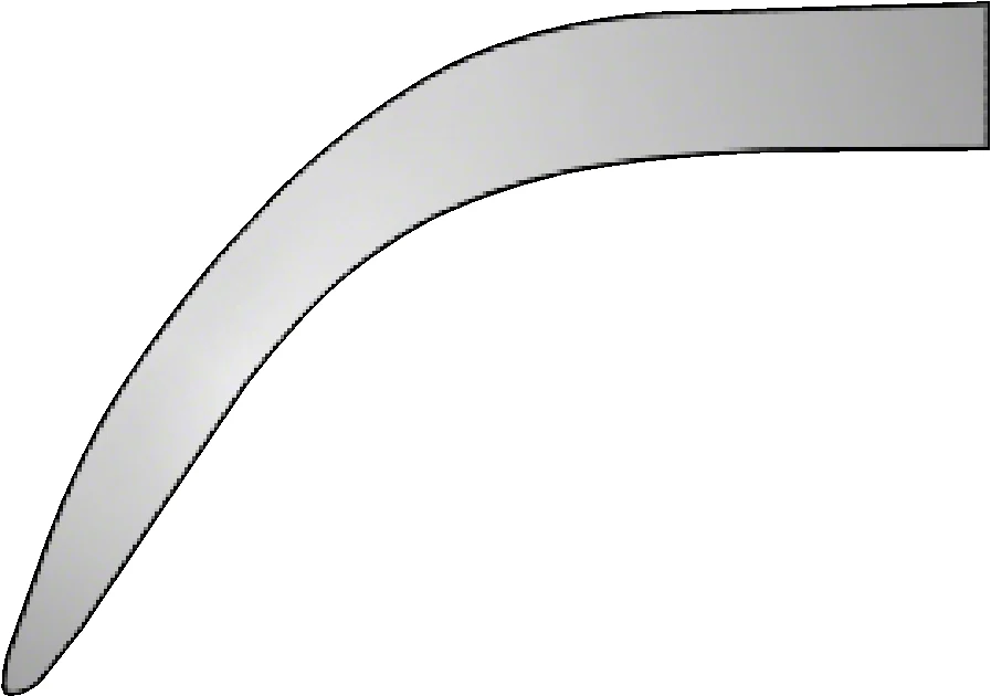 B. Braun Towel Clamp, curved, 110 mm (4 1/4"), 1 x 1 prong, sharp, article BF442R