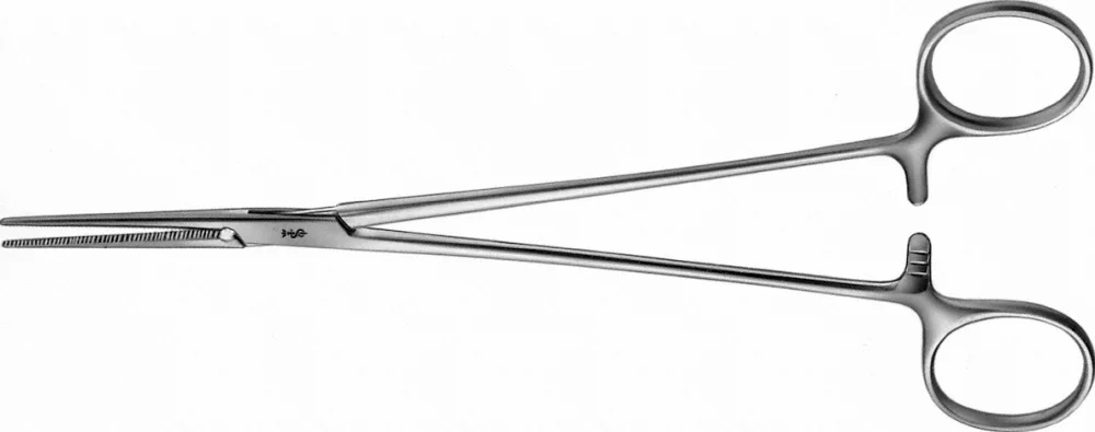 B. Braun HALSTED (MOSQUITO) Hemostatic Forceps (Mosquito Forceps), straight, 200 mm (7 7/8"), delicate, serrated (BH210R)