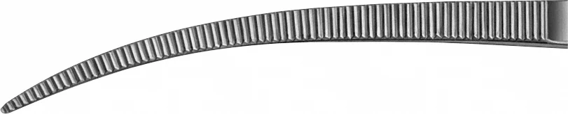 B. Braun CRAFOORD (MODIF.) Hemostatic Forceps, curved, 240 mm (9 1/2"), delicate, serrated (BH227R)