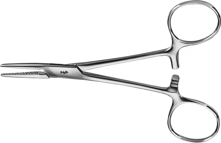 B. Braun SPENCER-WELLS Hemostatic Forceps, straight, 200 mm (7 7/8"), serrated, article BH338R