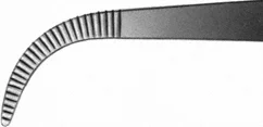 B. Braun MICRO-ADSON Dissecting a. Ligature Forceps, curved, 140 mm (5 1/2"), serrated, article BJ008R