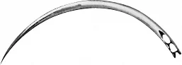 B. Braun Surgical Needle, triangular body, curved, 27 mm (1"), Ø 0.70 mm, Fig. 13 (BL113N)