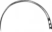 B. Braun Surgical Needle (Eye Needle), triangular body, curved, 24 mm (1"), Ø 0.60 mm, Fig. 2 (BL612N)