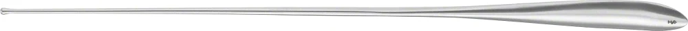 B. Braun Myrtle Leaf Probe, straight, 180 mm (7"), malleable, bulb-headed tip, Ø 2 mm (BN068R)