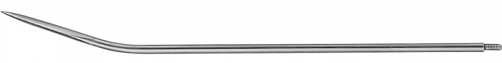 B. Braun Redon Spike (Guiding Needle), slightly curved, 190 mm (7 1/2"), Ø Charr. 18, triangular tip, threaded (BN947R)