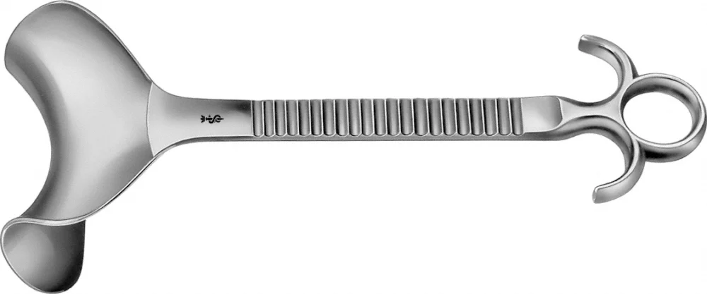B. Braun DOYEN Abdominal Retractor, 280 mm (11"), jaw depth: 48 mm, jaw width: 105 mm (BT723R)
