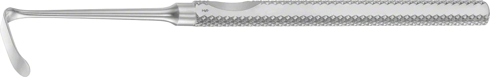B. Braun LANGENBECK-MANNERFELT (MODIF.) Retractor (Vein Retractor), 155 mm (6 1/8"), jaw depth: 30 mm, jaw width: 8 mm (BT946R)
