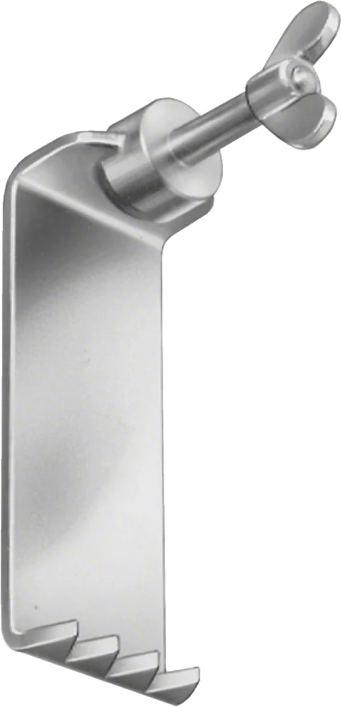 B. Braun SCOVILLE-HAVERFIELD Laminectomy Retractor, blade only, width: 25 mm, 4 teeth, jaw depth: 63 mm, jaw width: 25 mm, blunt (BV405R)