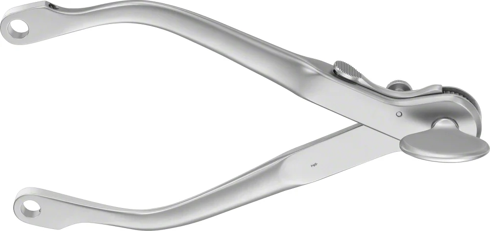 B. Braun RICARD Abdominal Retr.self-retaining, frame only, 185 mm (7 1/4"), with ball snap closure (BV527R)