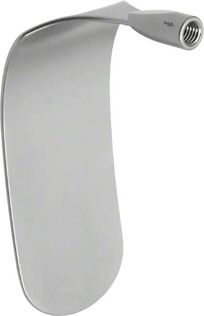 B. Braun MUENSTER (MIKULICZ) Retraction System, retractor blade, jaw depth: 120 mm, jaw width: 50 mm (BV950R)