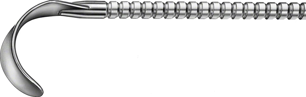 B. Braun FRANKFURT Retraction System, blade only, 180 mm (7"), jaw depth: 30 mm, jaw width: 19 mm (BW088R)
