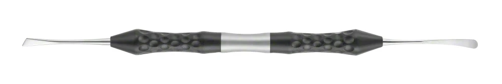 B. Braun Raspatory, straight, curved, 190 mm (7 1/2"), double ended, sharp/blunt, jaw width: 4 mm/4 mm, article DB850R