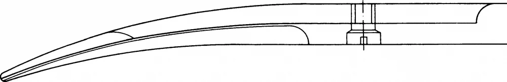 B. Braun GOLDMAN-FOX DUROTIP® Gum Scissors, curved, TC, delicate pattern, serrated (one blade), sharp/sharp, 130 mm (5 1/8") (DO250R)