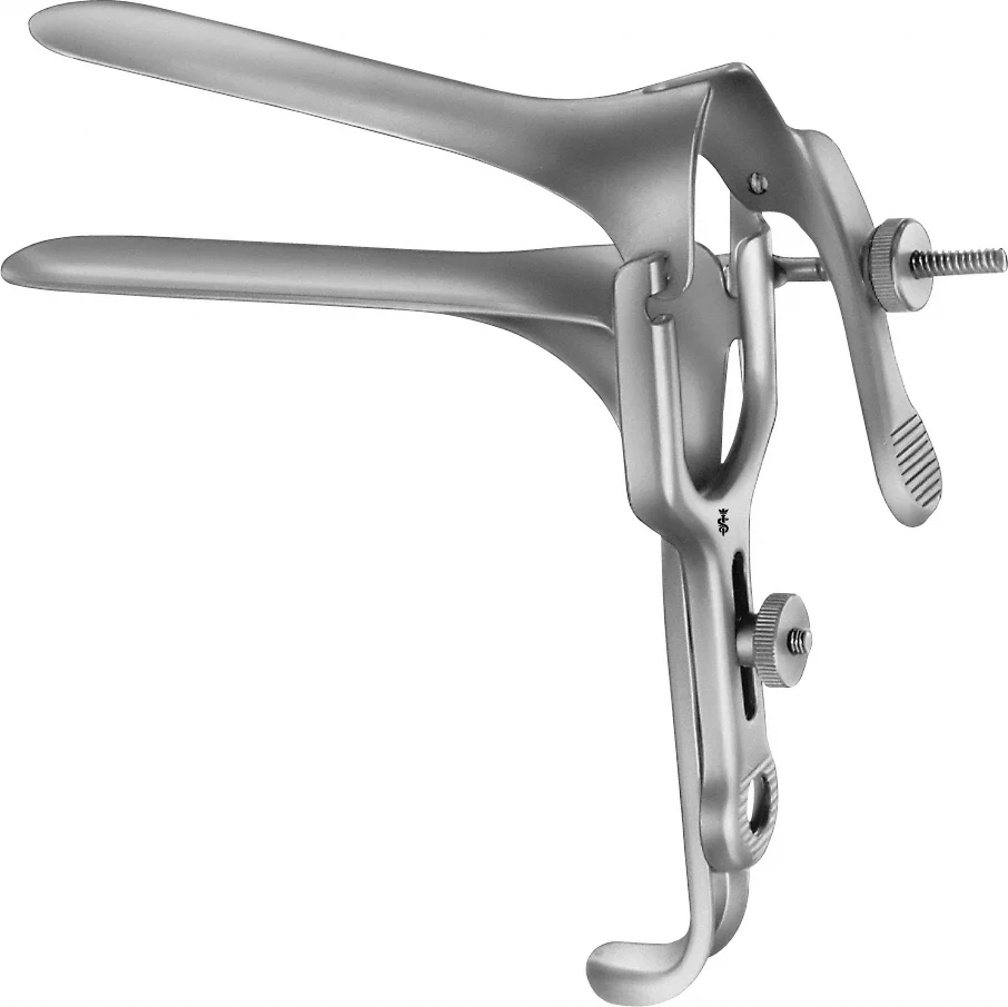 B. Braun PEDERSON Vaginal Specula, work. length: 100 mm, jaw width: 22 mm (EL192R)
