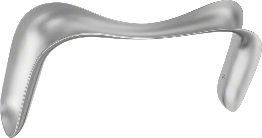 B. Braun SIMS Vaginal Specula, double ended, 175 mm (6 7/8"), work. length: 90 mm, 80 mm, jaw width: 36 mm/40 mm (EL409R)