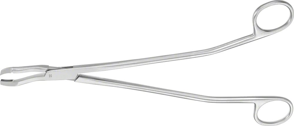 B. Braun SEIDL Biopsy Forceps, bayonet-shaped, curved, 240 mm (9 1/2"), Ø 2.40 mm (ER076R)