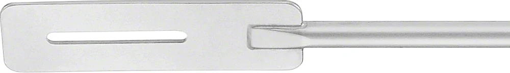 B. Braun HEART XS Sternum/Rib Retractor, Valve Hook, 250 mm (9 3/4"), malleable, jaw length: 65 mm, jaw width: 18 mm (FC121R)