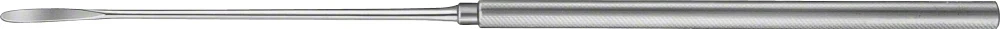 B. Braun YASARGIL Micro Raspatory, curved, 185 mm (7 1/4"), blunt, width: 2.800 mm (FD304R)