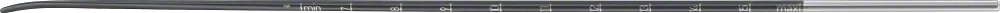 B. Braun Noir® Micro Dissector, curved, 200 mm (7 7/8"), removable handles, tip: blunt, jaw width: 2 mm, work. length: 160 mm, article FD822B