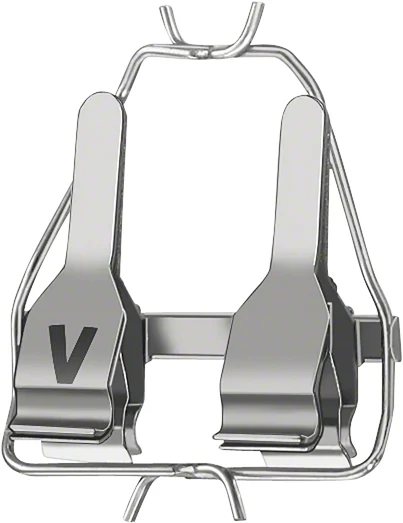 B. Braun Approximator, with bracket, straight, for vein, Stainless Steel, 7.50 mm, jaw width: 1.10 mm, closing force: 0.08 N - 0.12 N/8 g - 12 g (FD891R)