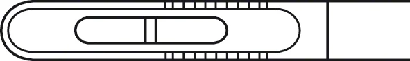 B. Braun CASPAR Rongeur, straight, 185 mm (7 1/4"), serrated, blade length: 12 mm, jaw width: 2 mm, article FF562R