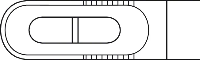 B. Braun CASPAR Rongeur, angled upwards, 150 °, 185 mm (7 1/4"), serrated, blade length: 14 mm, jaw width: 5 mm, article FF575R