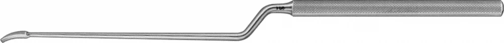 B. Braun PAPAVERO Septum Chisel, curved, with handle, 220 mm (8 3/4"), bayonet-shaped, article FF610R